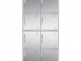 8门不锈钢更衣柜